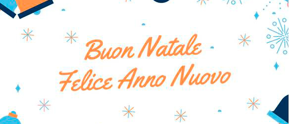Buon Natale e Felice Anno nuovo da tutti noi
