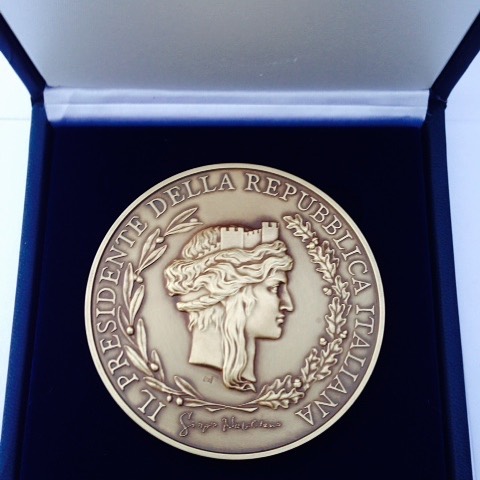 Medaglia d’oro del Presidente della Repubblica alla Fondazione “Giuseppe Ferraro”